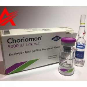 IBSA Choriomon (HCG) 5000 iu/vial + 1 amp solvent