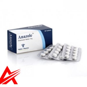 Buy original Alpha Pharma Anazole (Arimidex) 30 tabs 1 mg/tab Expired