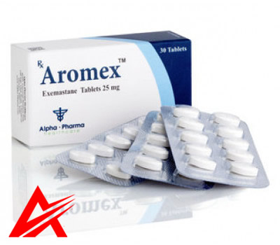 Buy original Alpha Pharma Aromex (Aromasin, Exemestan) 30 tabs 25 mg/tab