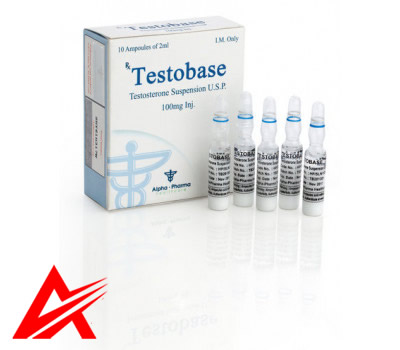 Buy original Alpha Pharma Testobase 10 amps 100mg/ml