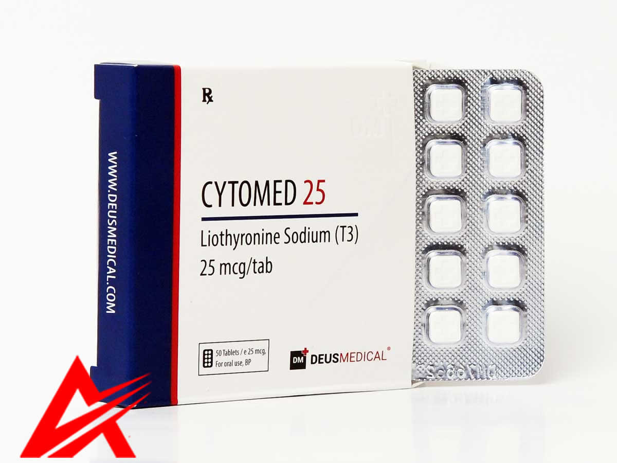 Cytomed 25mg – Liothyronine Sodium – Deus Medical