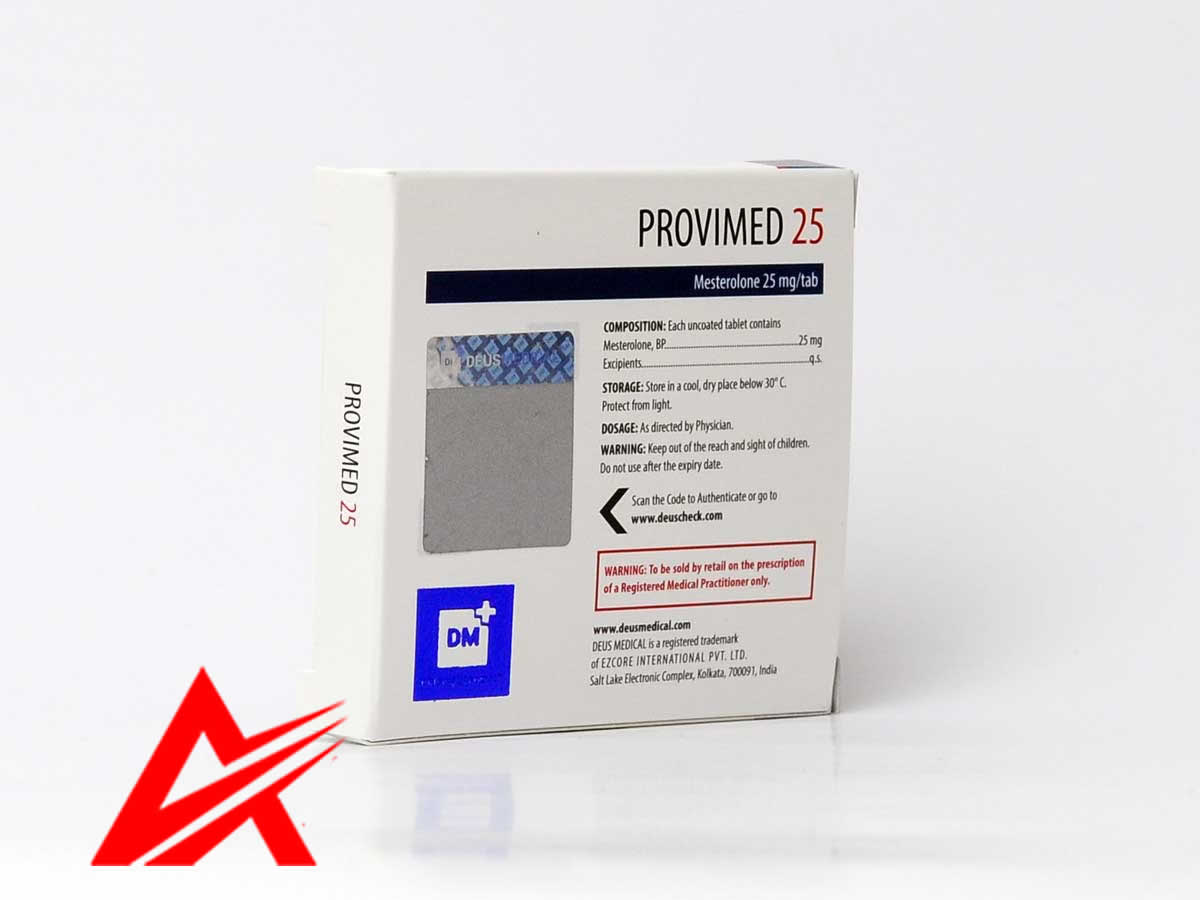 Provimed 25mg – Mesterolone – Deus Medical