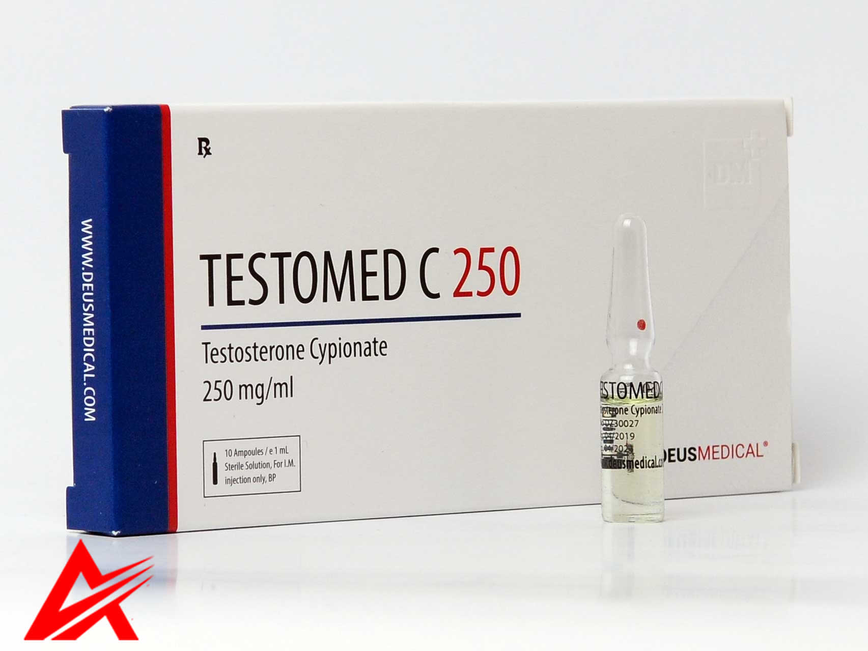 Testomed C 250mg – Testosterone Cypionate – Deus Medical